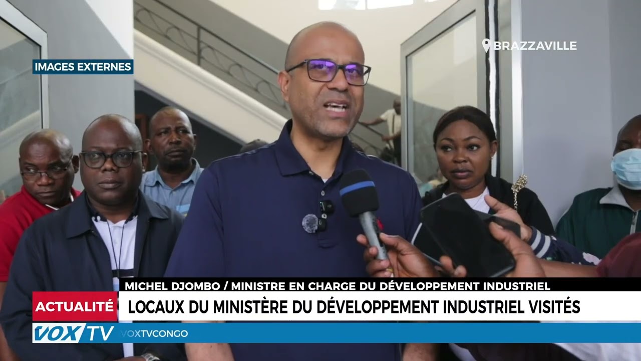 Locaux du ministère du développement industriel visités