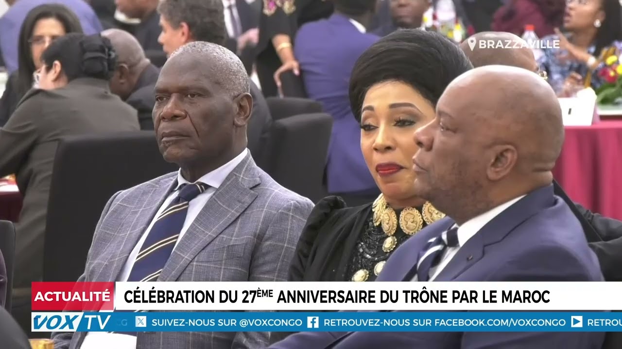 Célébration du 27ème anniversaire du trône par le Maroc