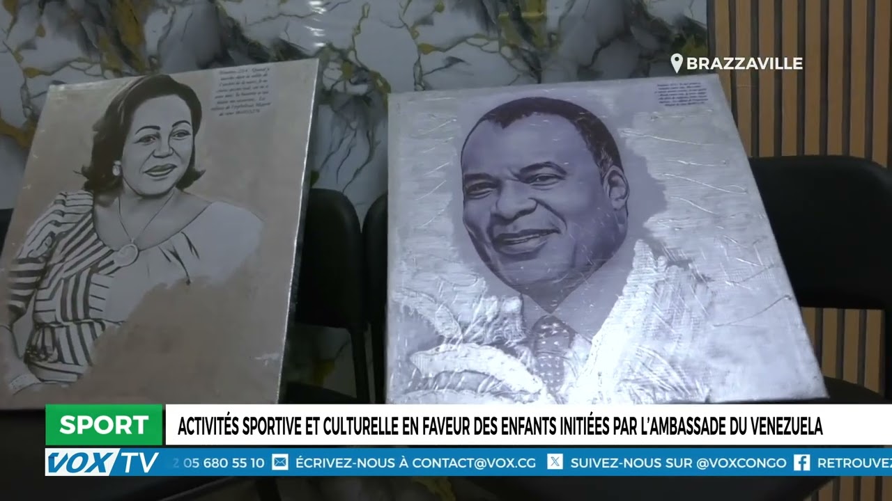 Activités sportive et culturelle en faveur des enfants initiées par l’ambassade du Venezuela