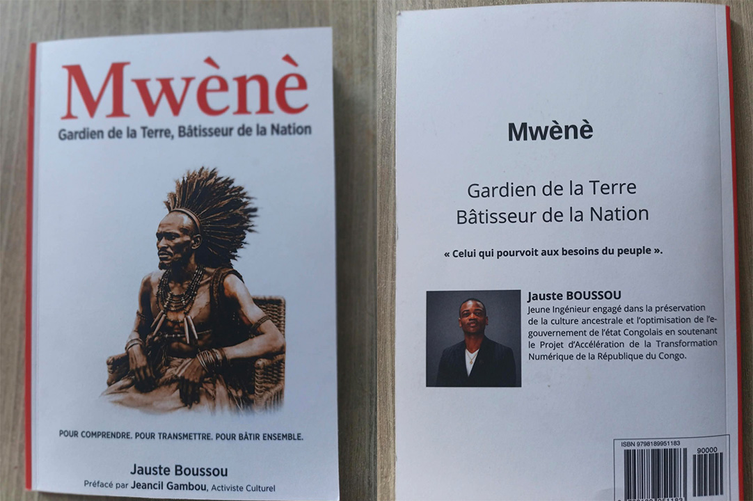 Le jeune écrivain Jauste Boussou porte sur les fonts baptismaux l’ouvrage Mwènè