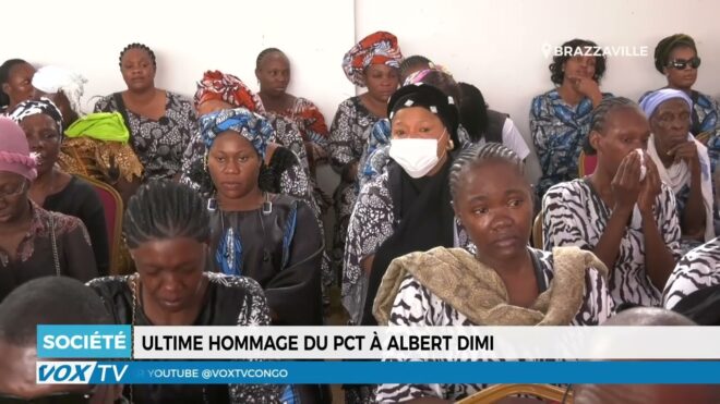 Ultime hommage du PCT à Albert DIMI