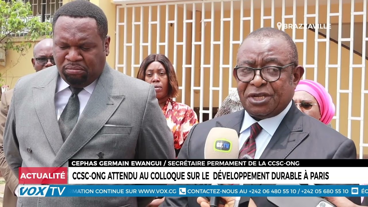 CCSC ONG attendu au colloque sur le  développement durable à Paris