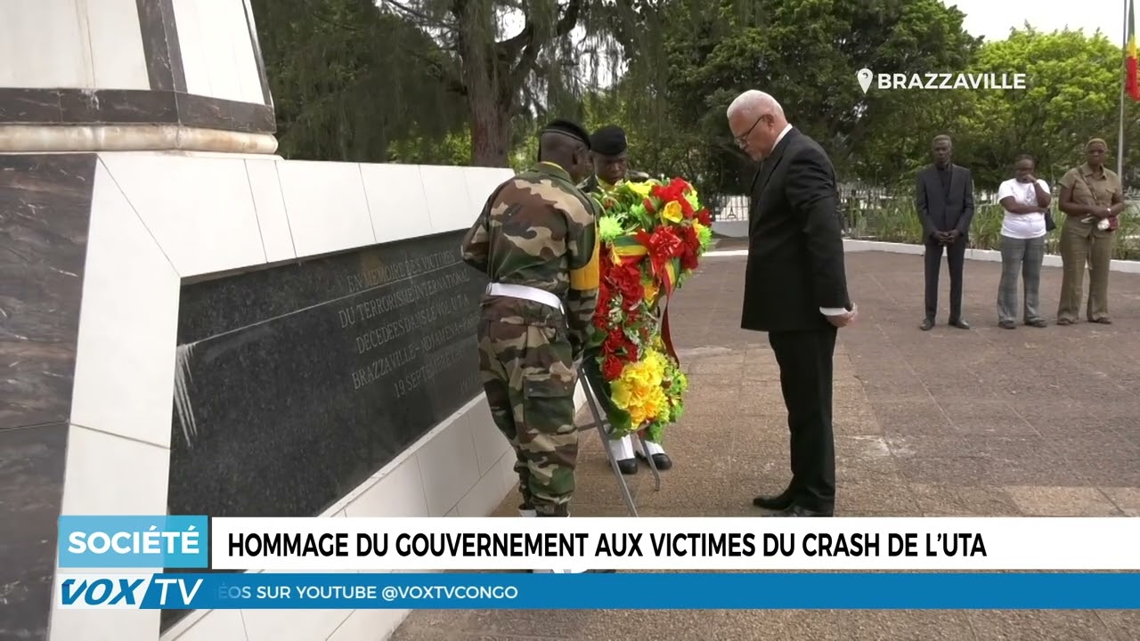 Hommage du gouvernement aux victimes du crash de l’UTA