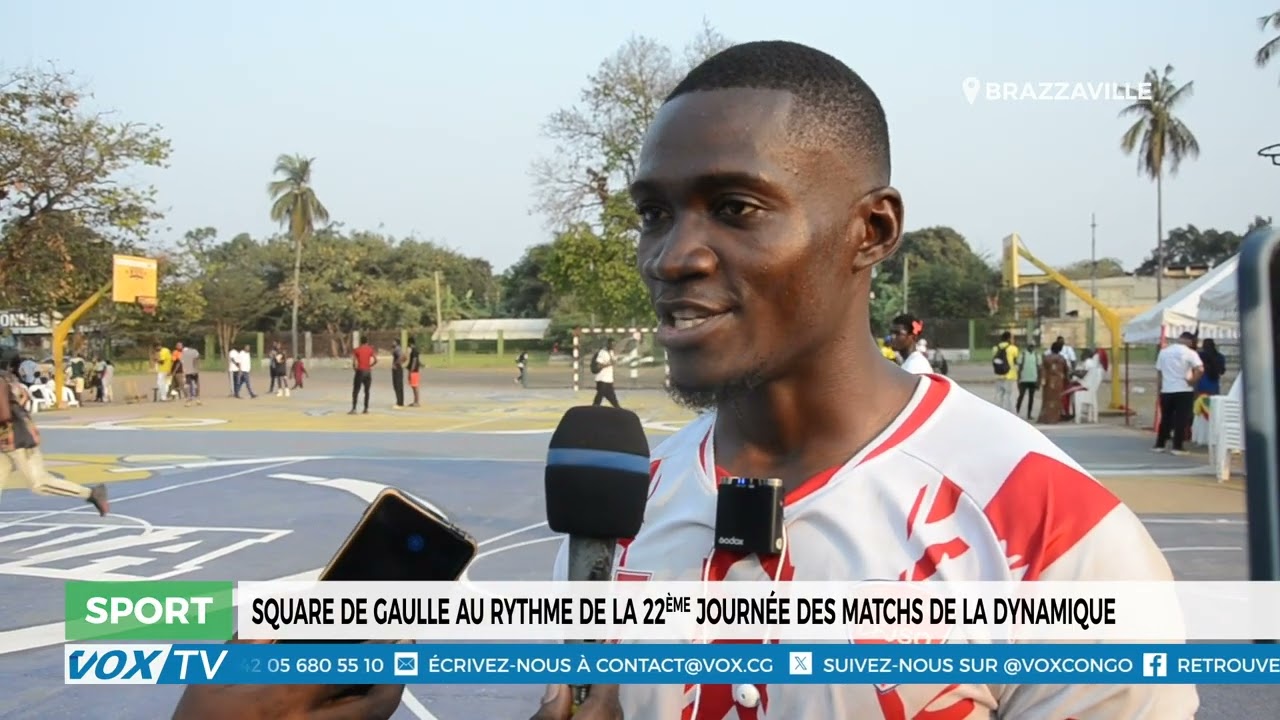 Square De Gaulle au rythme de la 22ème journée des matchs de la dynamique