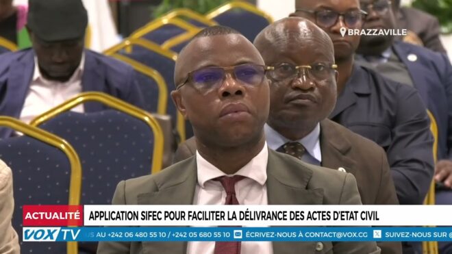 Application Sifec pour faciliter la délivrance des actes d’Etat civil