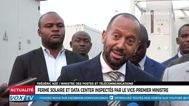 Ferme solaire et Data center inspectés par le vice premier ministre