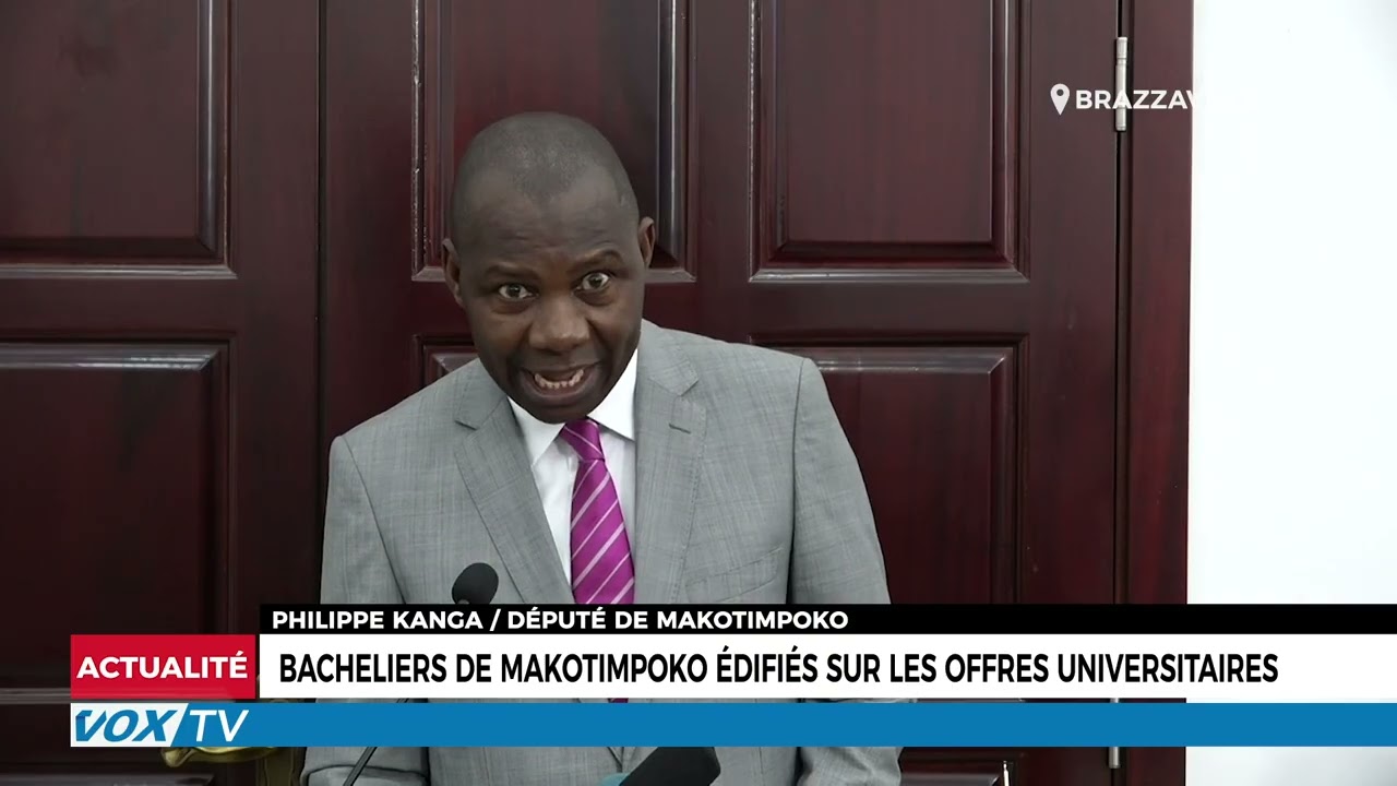 Bacheliers de Makotimpoko édifiés sur les offres universitaires