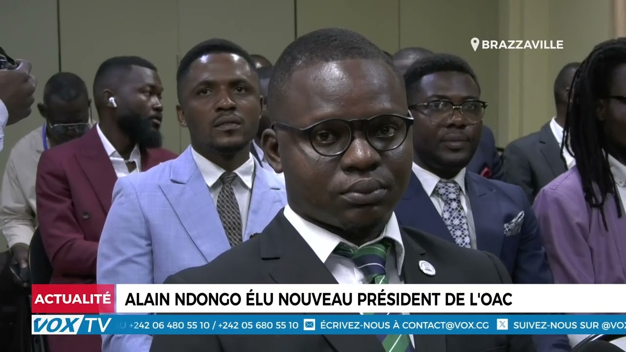 Alain Ndongo élu nouveau président de l&rsquo;oaC