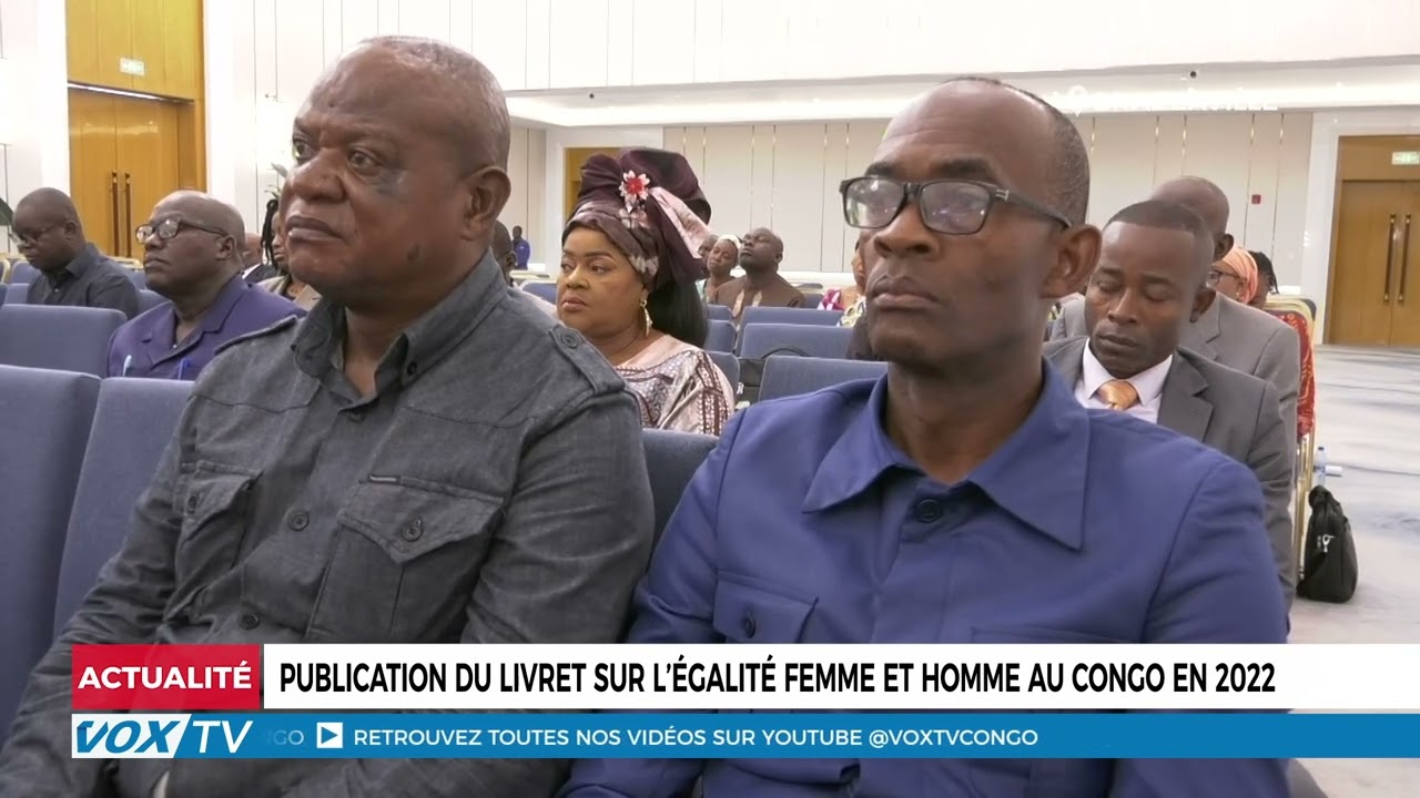 Publication du Livret sur l’égalité femme et homme au Congo en 2022