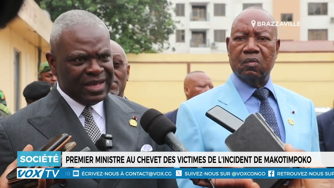 Premier ministre au chevet des Victimes de l’incident de makotimpoko