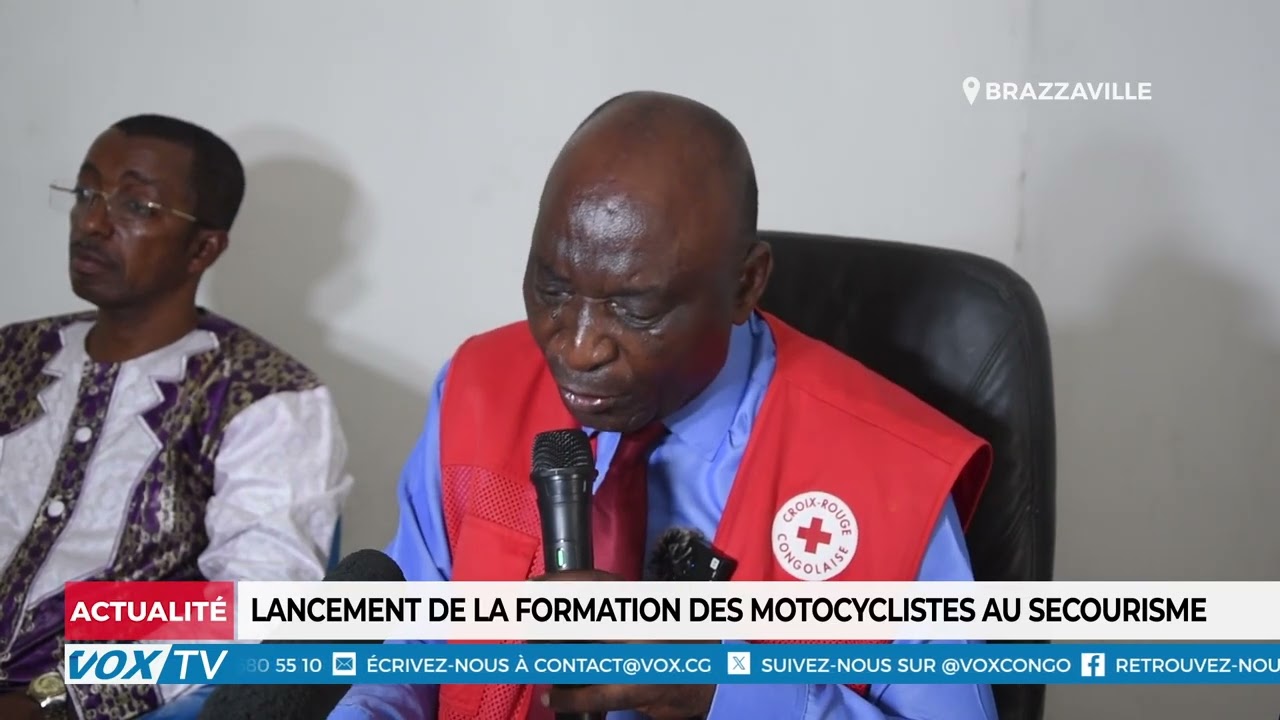 Lancement de la formation des motocyclistes au secourisme