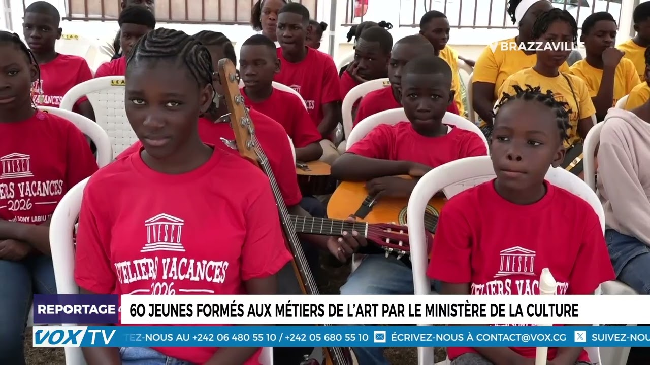 6o jeunes formés aux métiers de l’art par le ministère de la culture