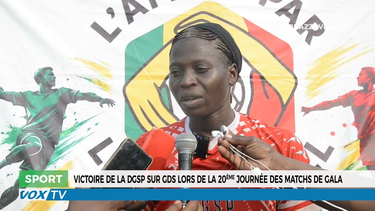 Victoire de la DGSP sur GDS lors de la 20ème journée des matchs de gala