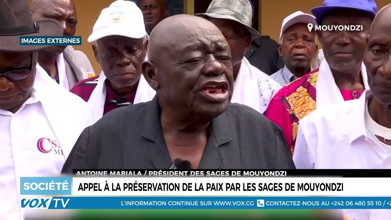 appel à la préservation de la paix par les sages de mouyondzi