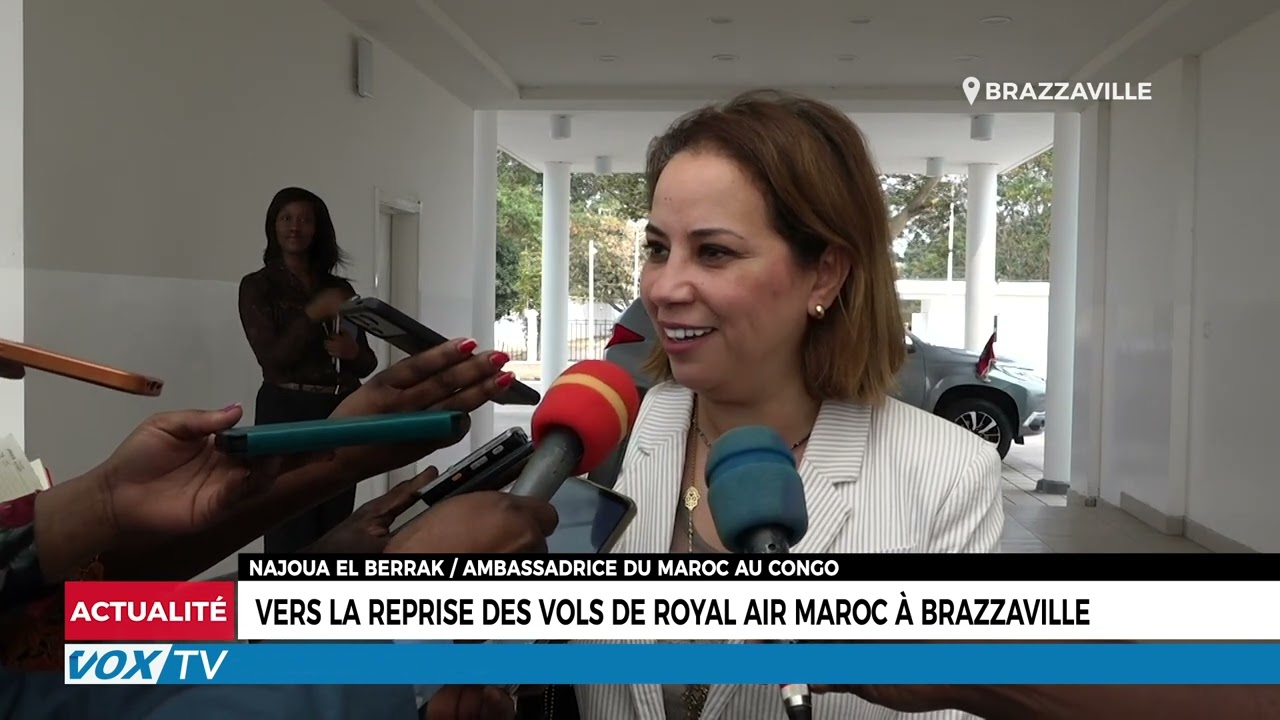 Vers la reprise des vols de Royal Air Maroc à Brazzaville