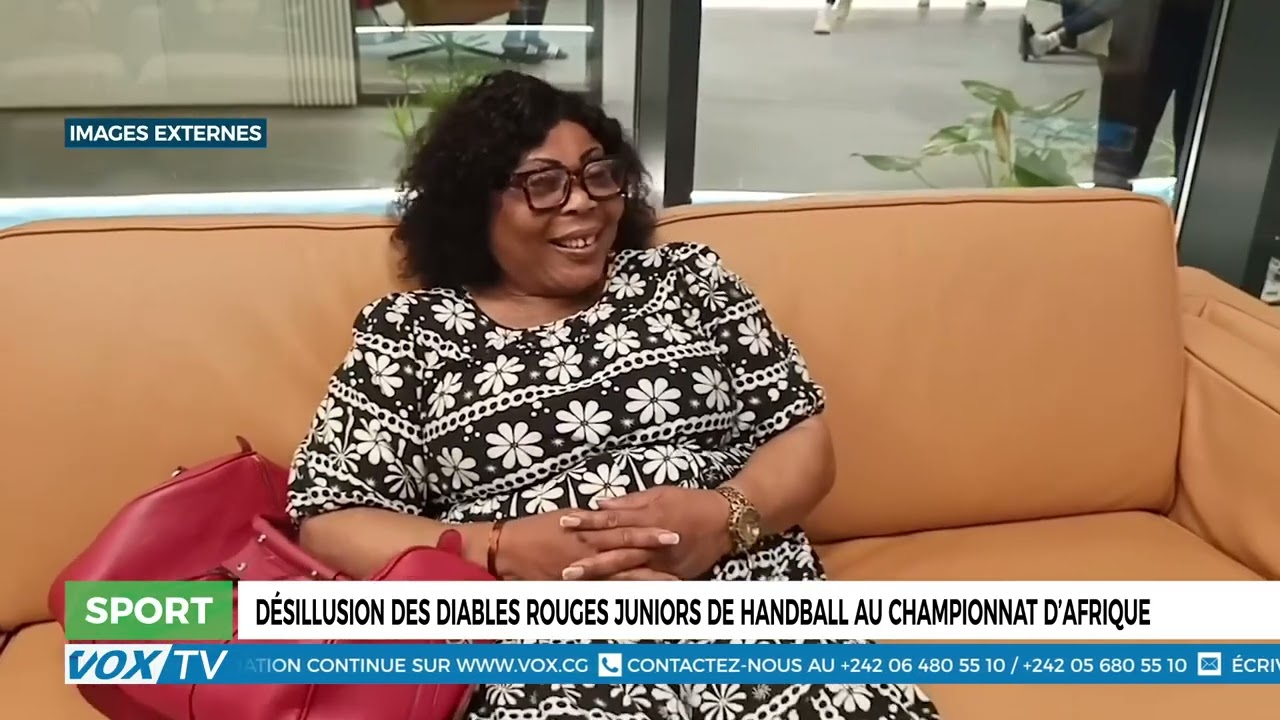 Désillusion des Diables Rouges juniors de handball au championnat d’Afrique