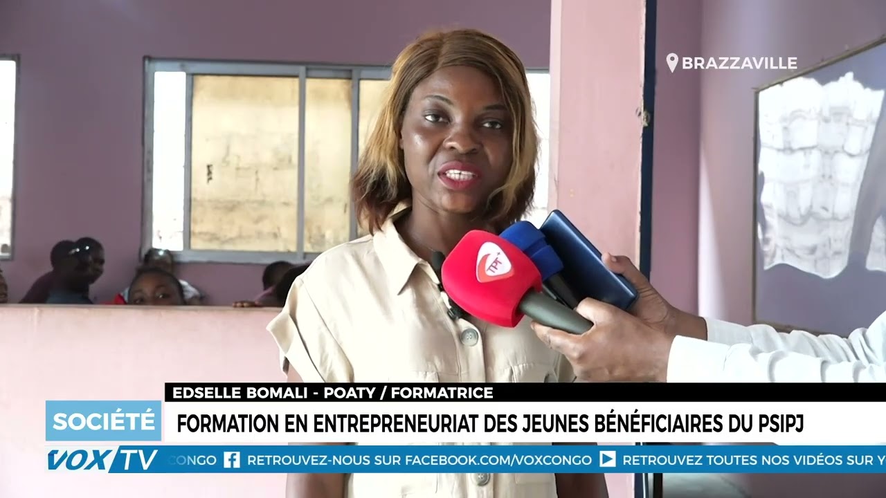 Formation en entrepreneuriat des jeunes bénéficiaires du PSIPJ