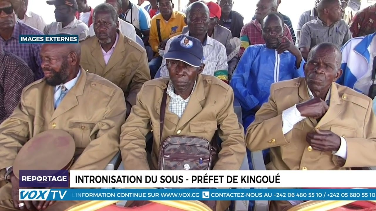 Intronisation du sous préfet de KINGOUÉ