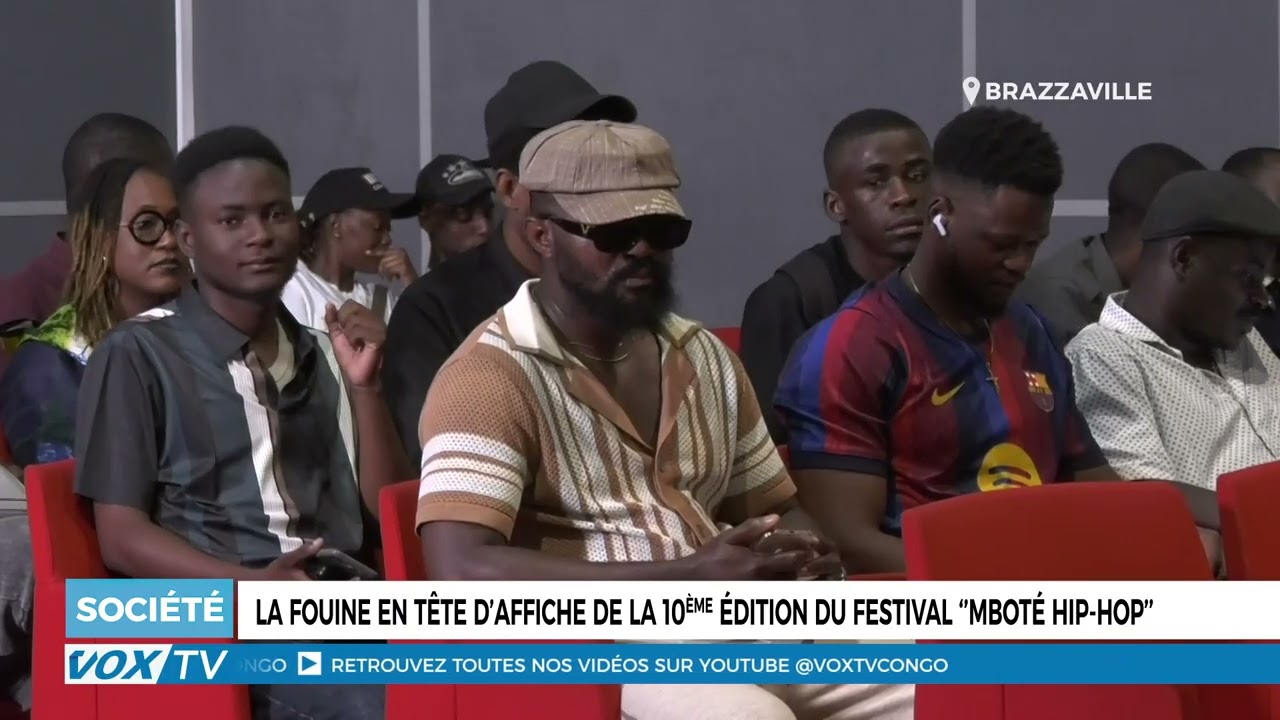 la fouine en tête d’affiche de la 10ème édition du festival ‘’Mboté Hip Hop’’