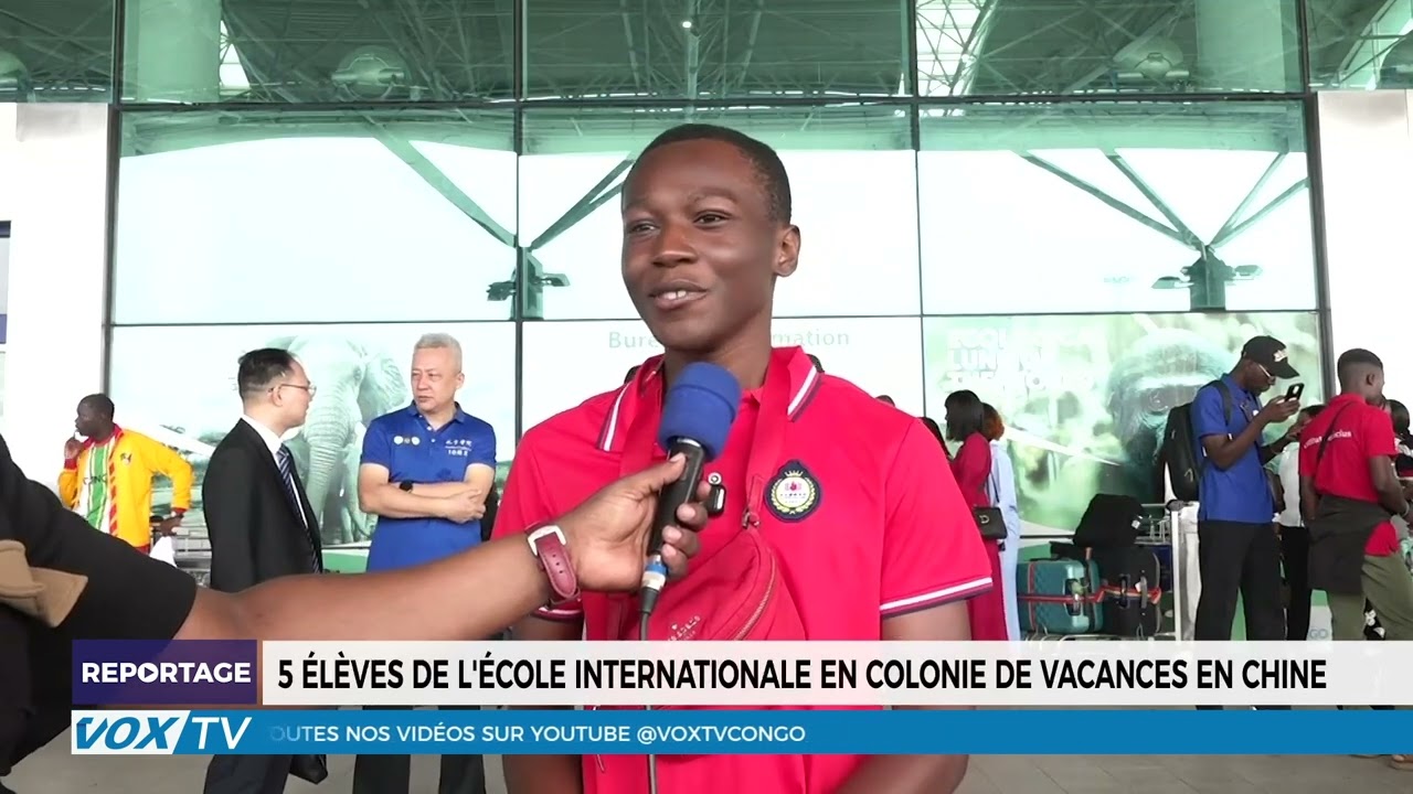 5 Élèves de l&rsquo;école internationale en colonie de vacances en Chine