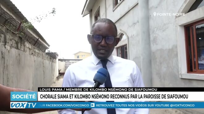 Chorale Siama et Kilombo Nsemono reconnus par la paroise de Siafoumou