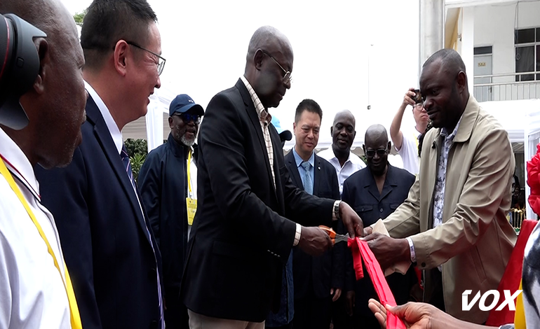 Le laboratoire conjoint Chine-Congo des technologies agricoles modernes est mise en service à Kombé