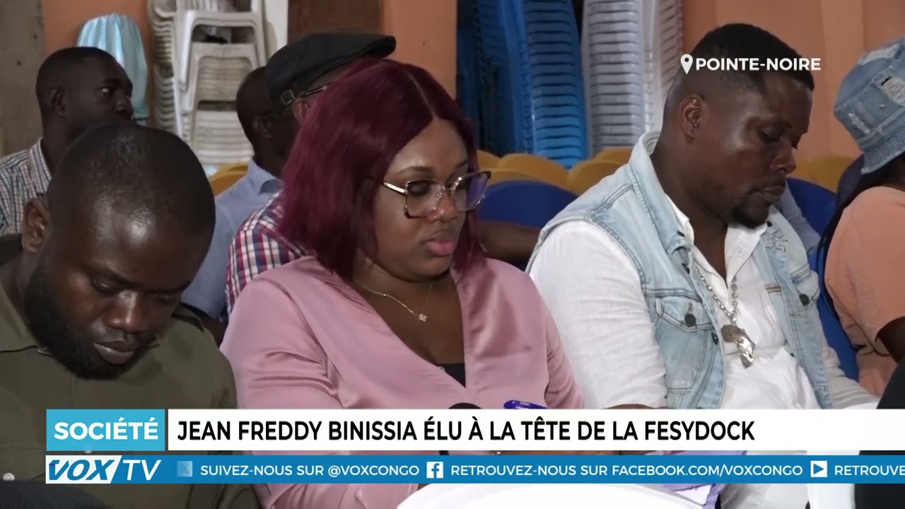 Jean Freddy Benissa élu à la tête de la FESYDOCK