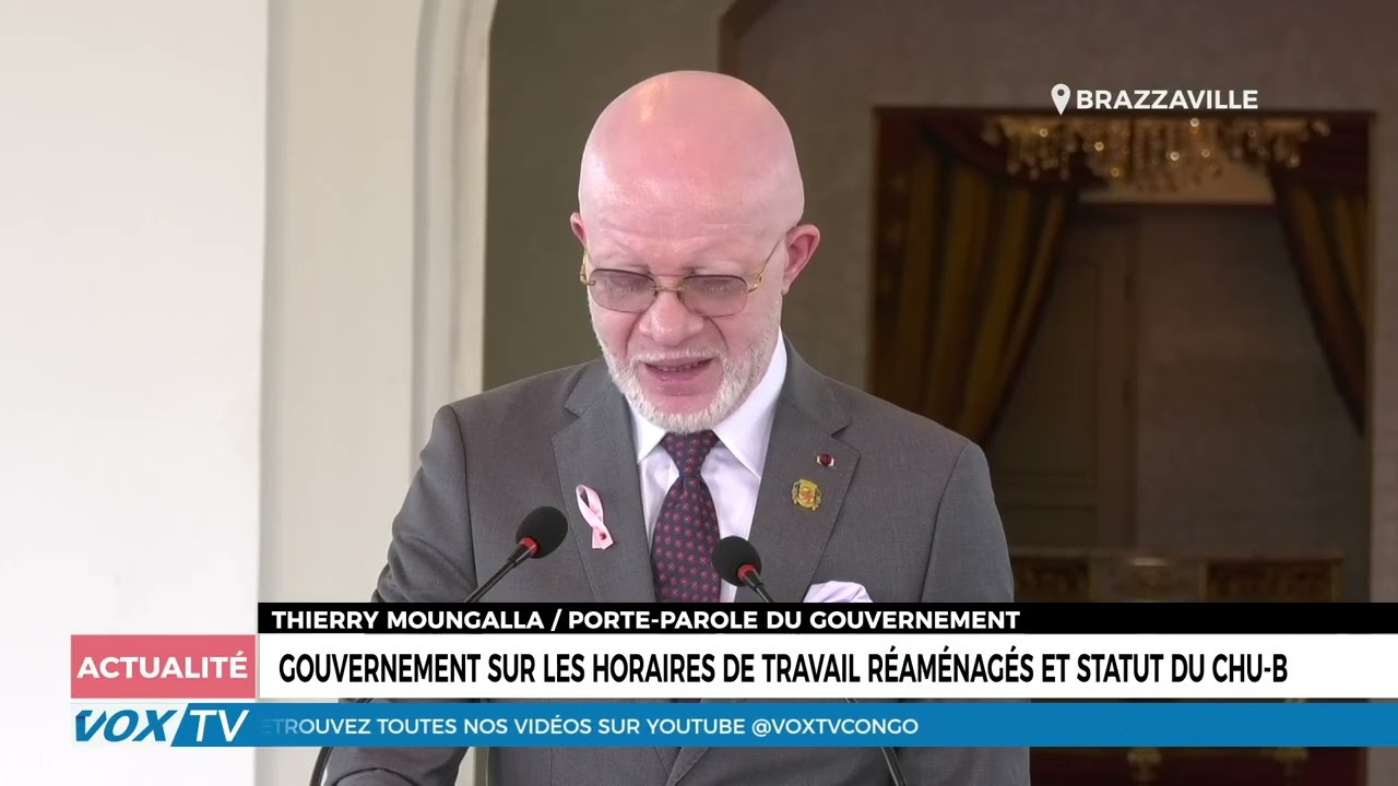 Gouvernement sur les Horaires de travail réaménagés et Statut du CHU B