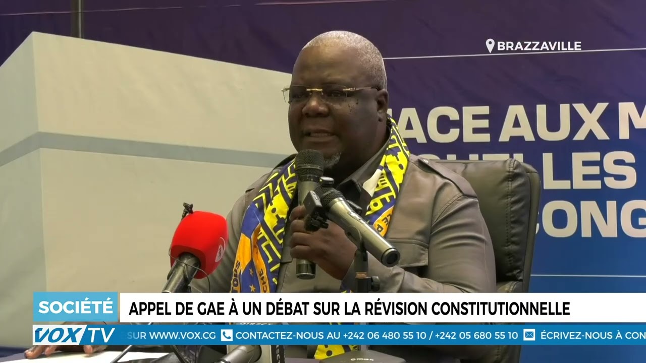 Appel de GAE à un débat sur la révision constitutionnelle