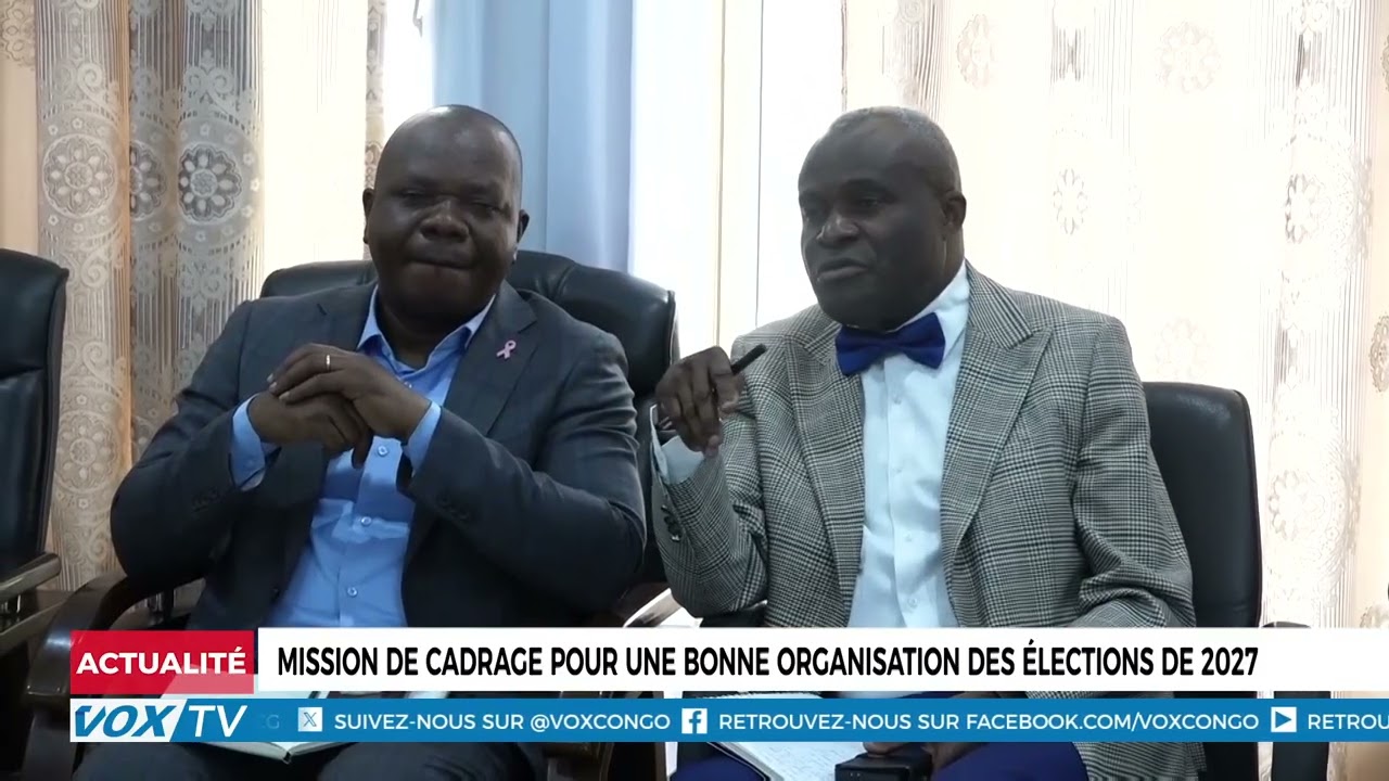 Mission de cadrage pour une bonne organisation des élections de 2027
