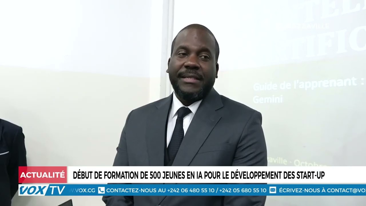 Début de formation de 500 jeunes en IA pour le développement des start up
