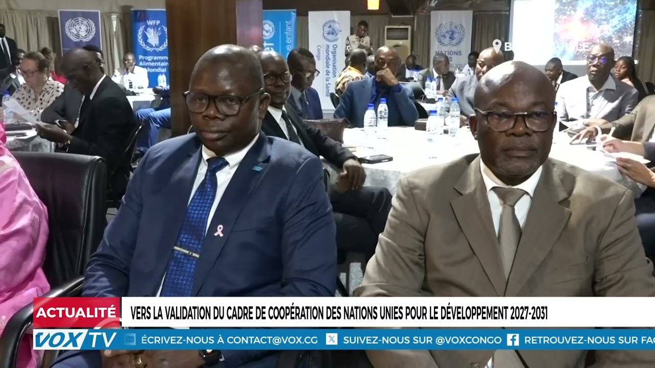 Vers la validation du cadre de coopération des nations unies pour le développement 2027 2031