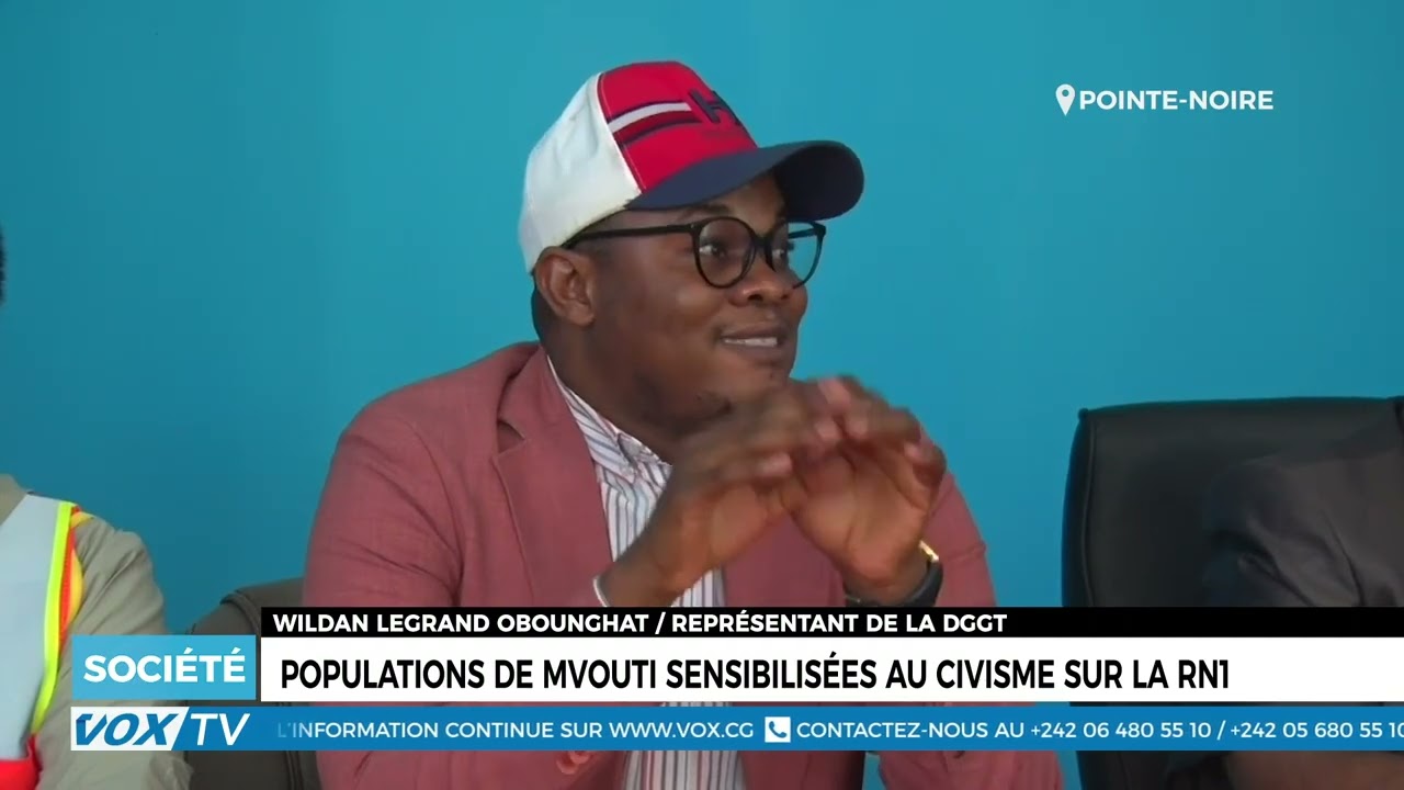 Populations de Mvouti sensibilisées au civisme sur la RN1