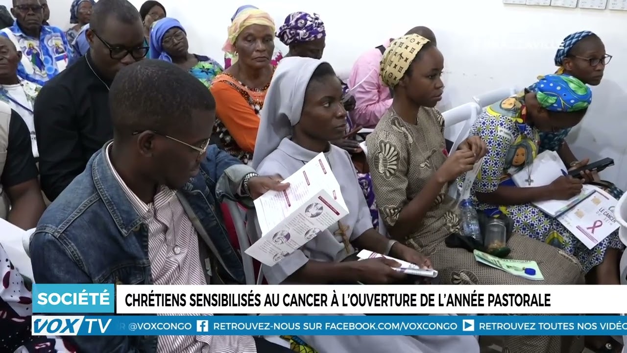 Chrétiens sensibilisés au cancer à l’ouverture de l’année pastorale
