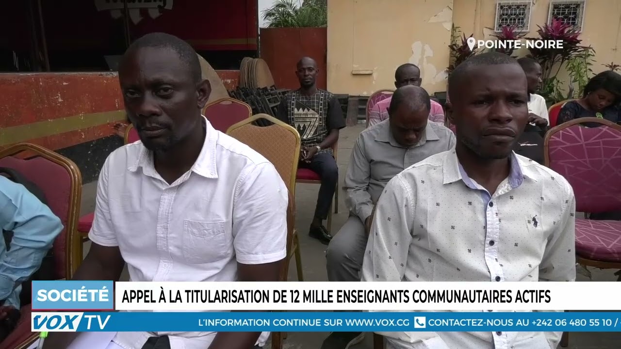 Appel a la titularisation de 12 mille enseignants communautaires actifs