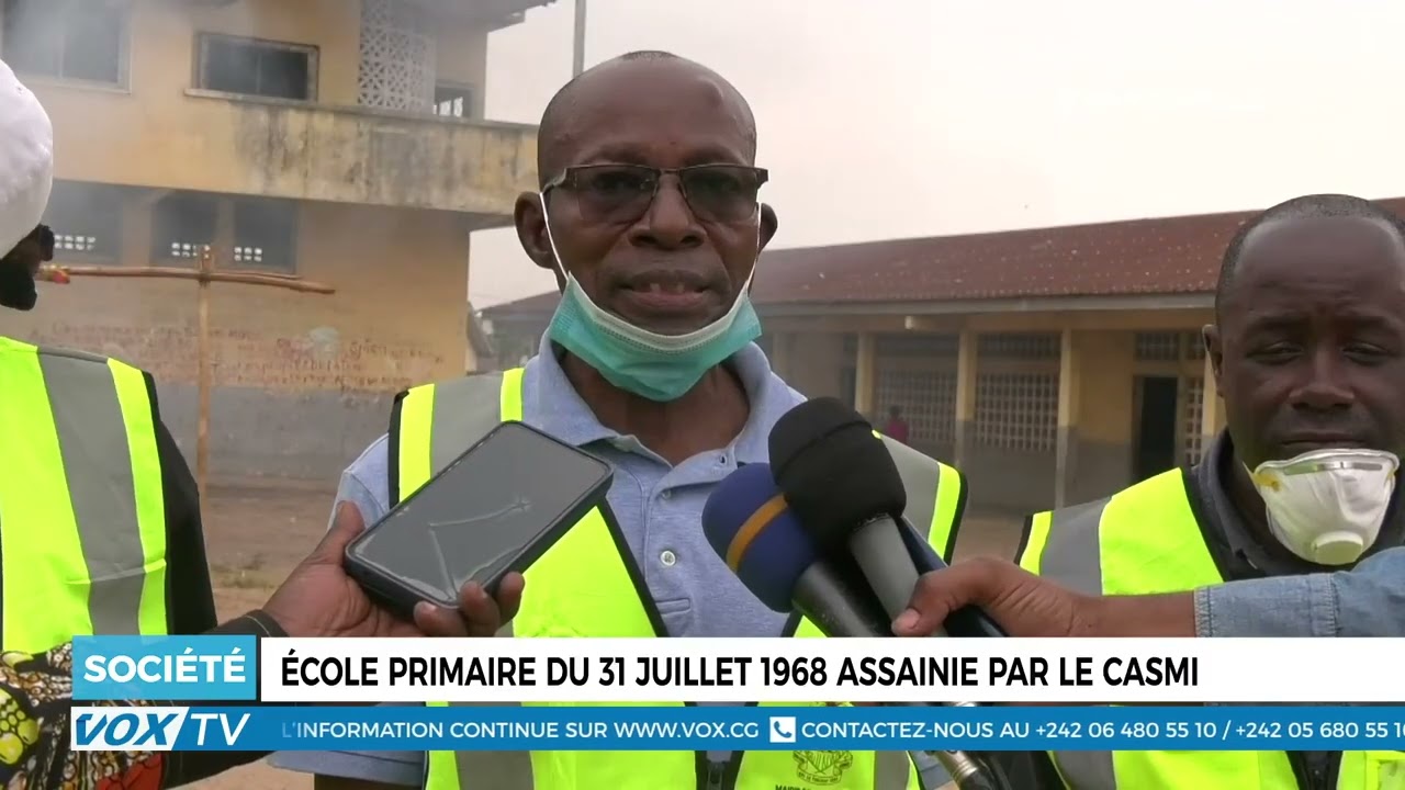 École primaire du 31 juillet 1968 assainie par le CASMI