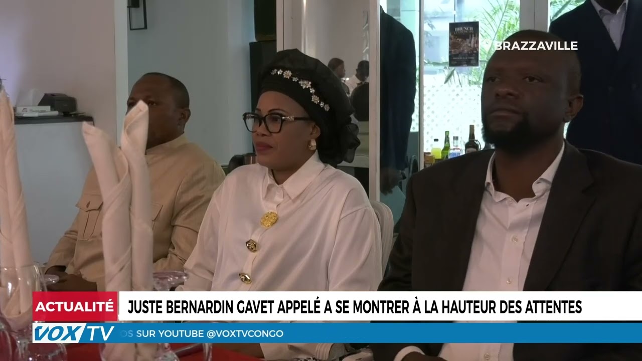Juste Bernadin Gavet appelé à se montrer à la hauteur des attentes