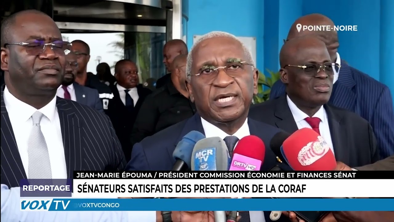 SENATEURS SATISFAITS DES PRESTATIONS DE LA CORAF
