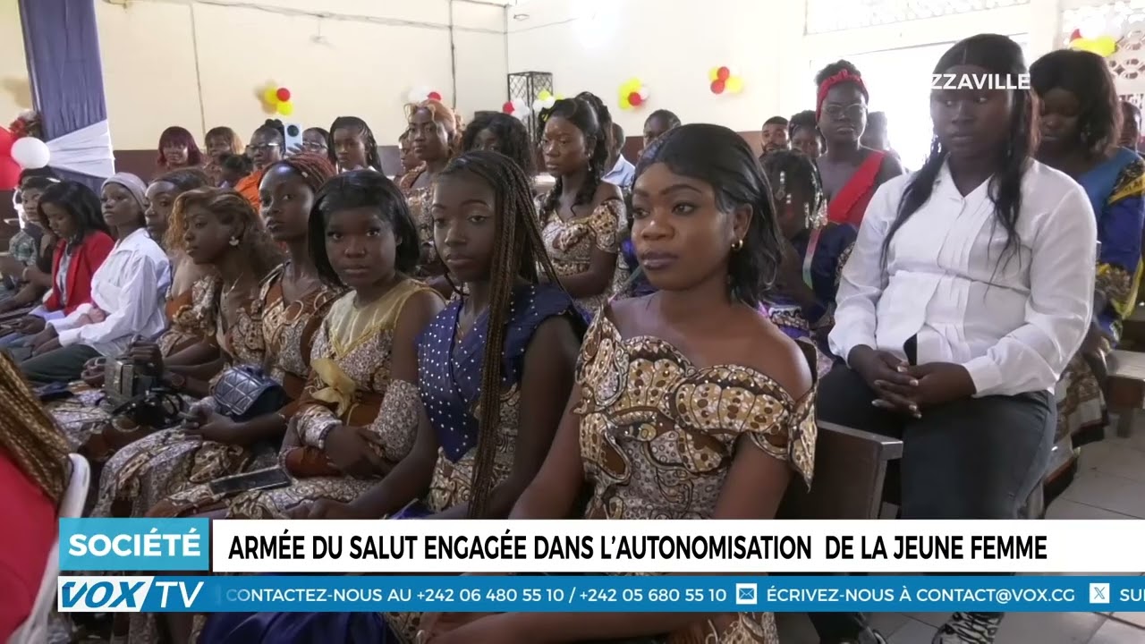 Armée du salut engagée dans l’autonomisation  de la jeune femme