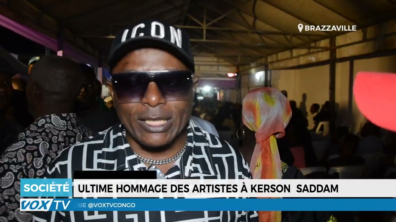 Ultime hommage des artistes à Kerson Saddam