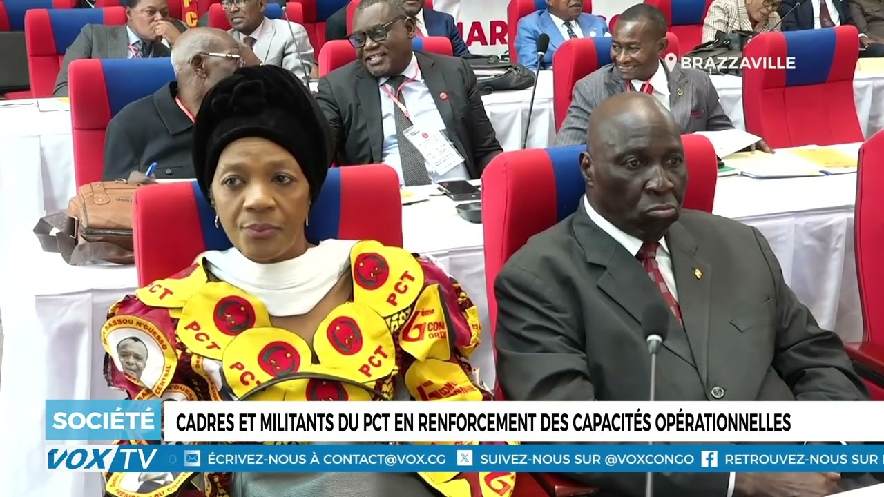 Cadres et militants du  PCT en renforcement des capacités opérationnelles