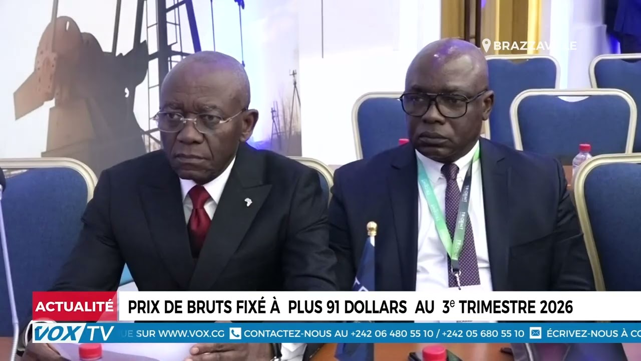 Prix de bruts fixé à  plus 91 dollars  au  3ᵉ trimestre 2026